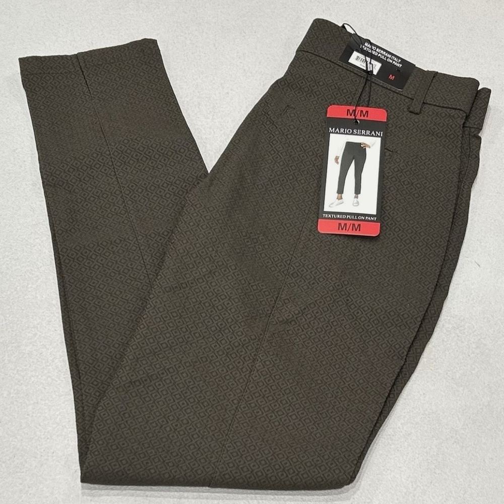 Mario Serrani Women’s Green Pattern Pants